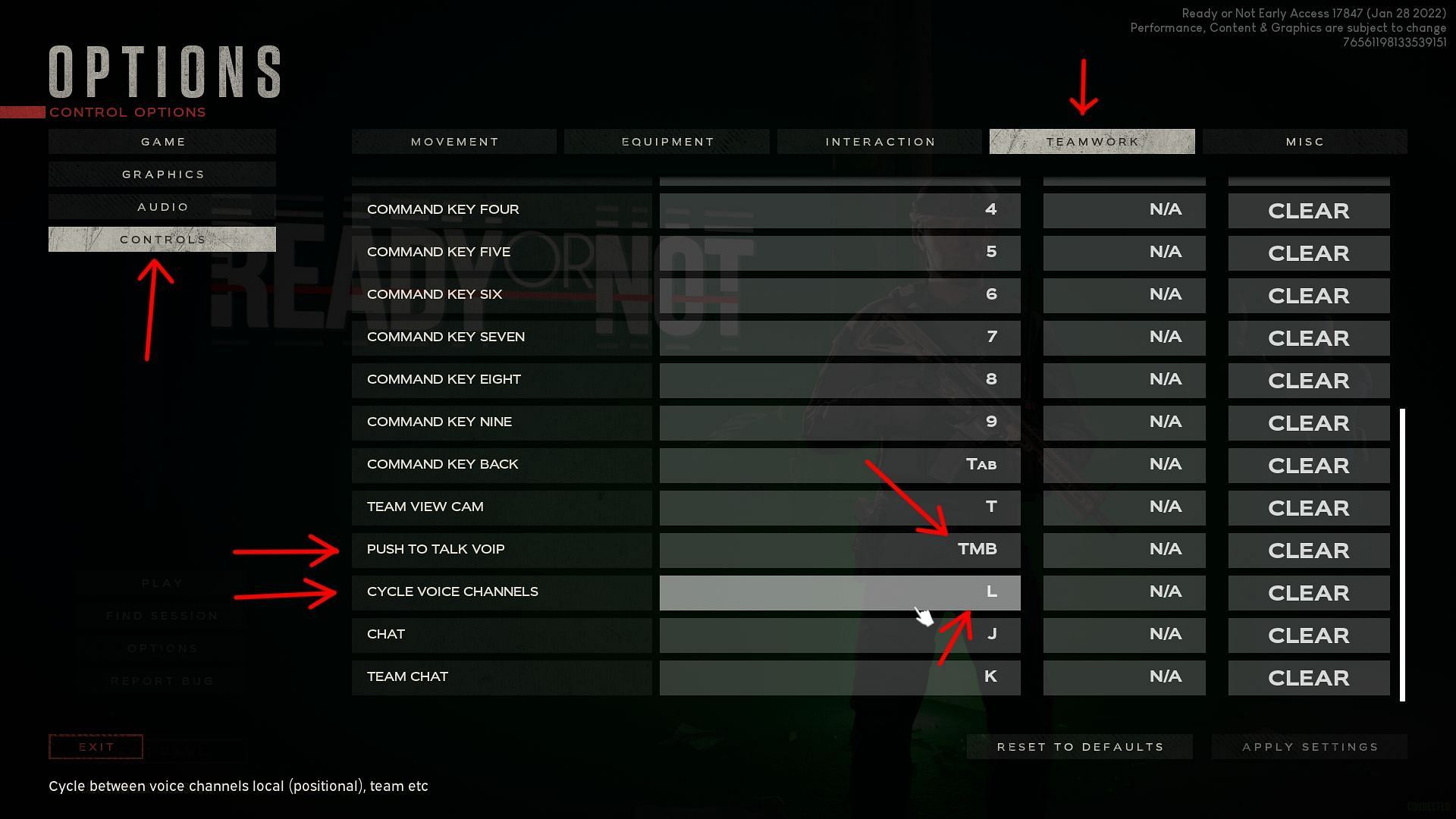 Voice chat binds (Image via VOID Interactive and Valve)